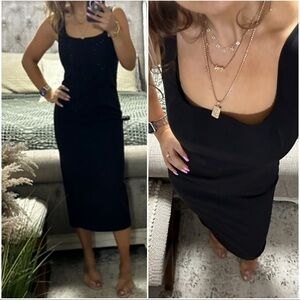 New🩷Stunning black dress ( THE ONLY BLACK DRESS YOU NEED)
